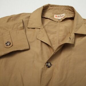 Mollusk Tan Raincoat for Men